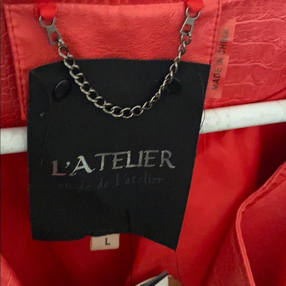 L’Atelier vegan leather jacket - Picture 8 of 11